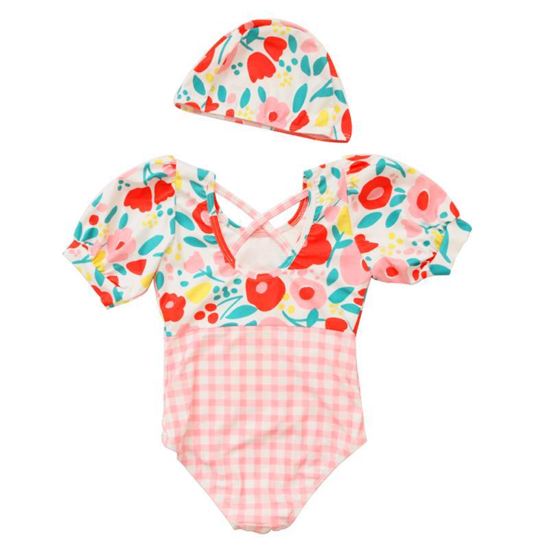 Wholesale Baby One Piece Nylon Swimwear